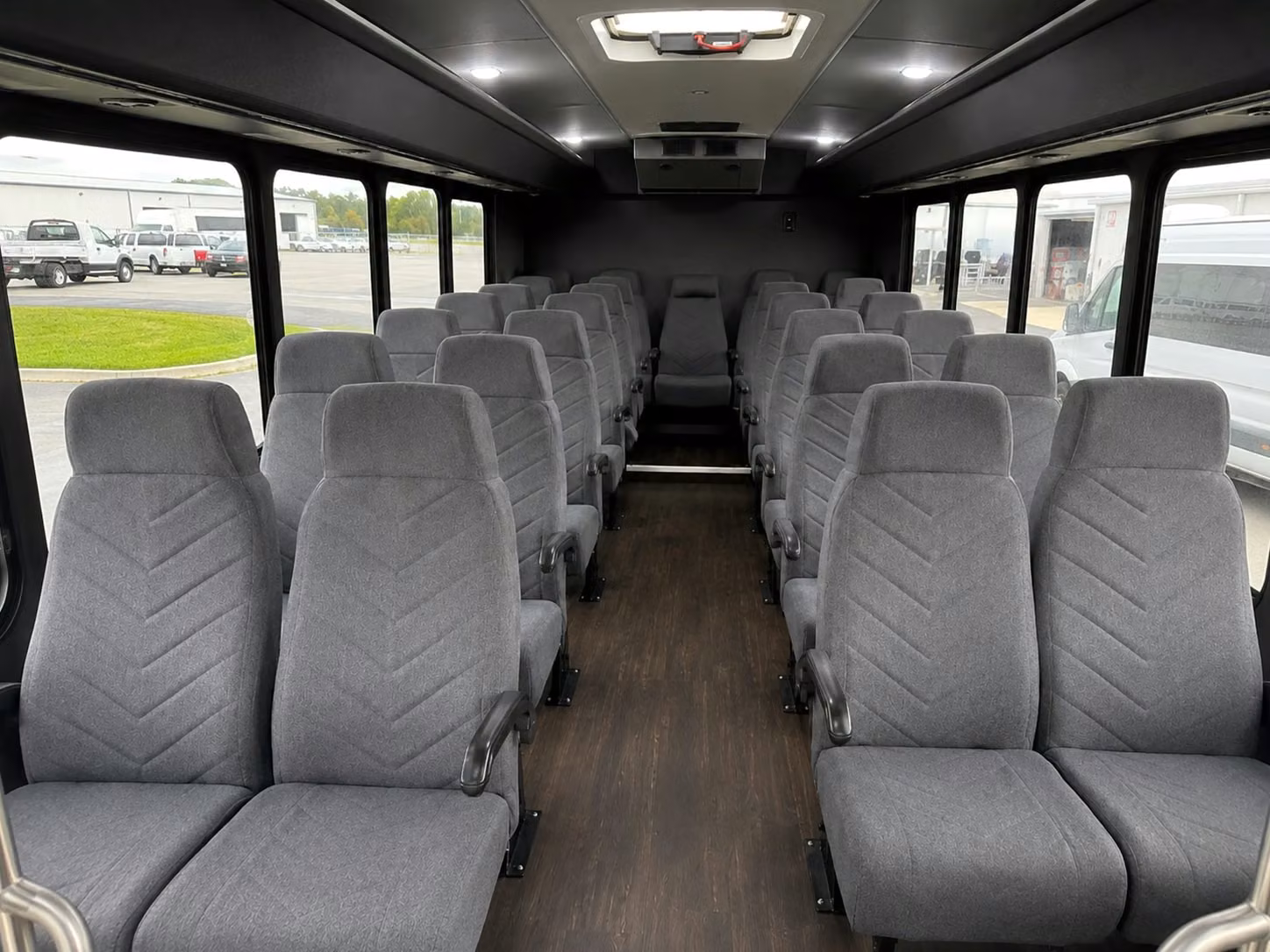 20 passenger minibus interior