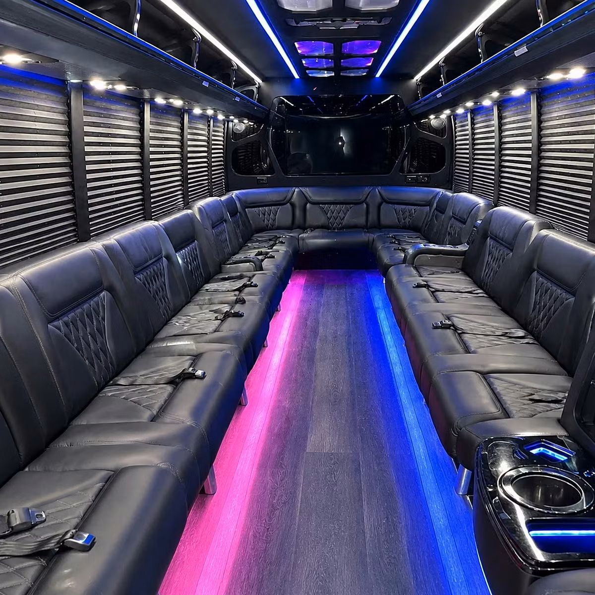 party bus interior