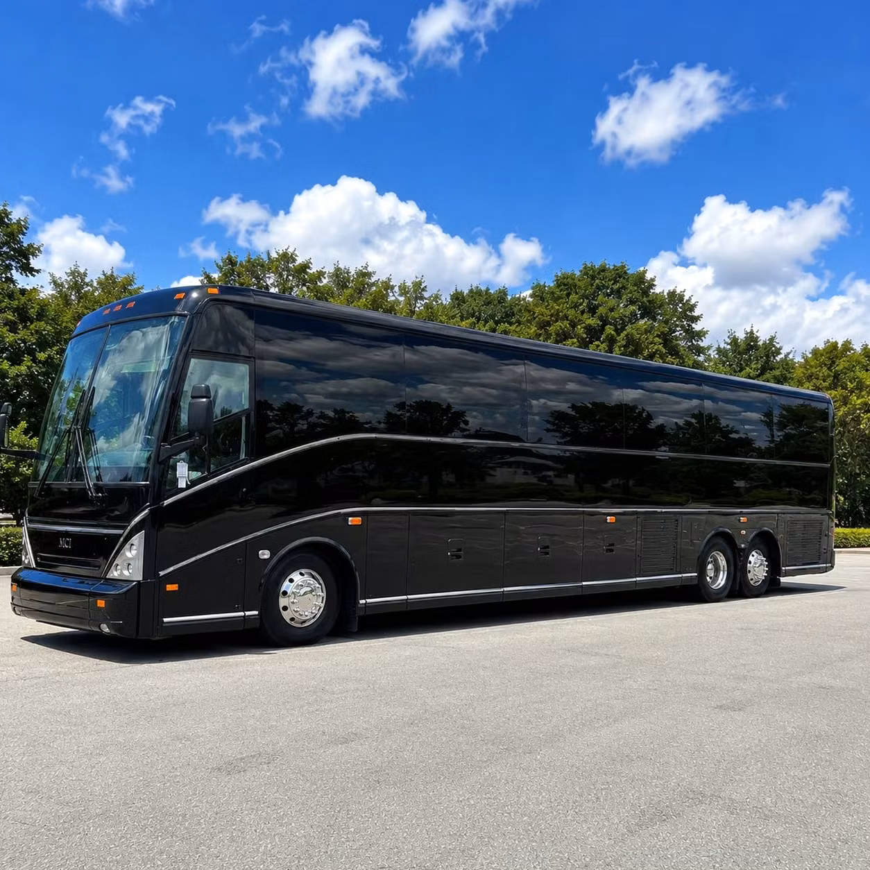 santa ana charter bus rental