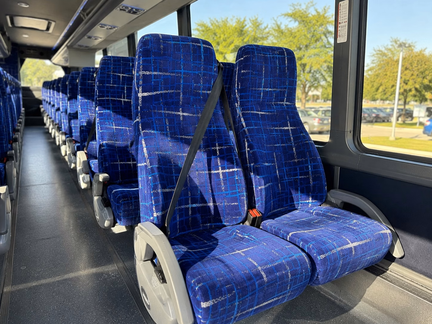 shuttle buses for guest transportation between santa ana hotels and your venue