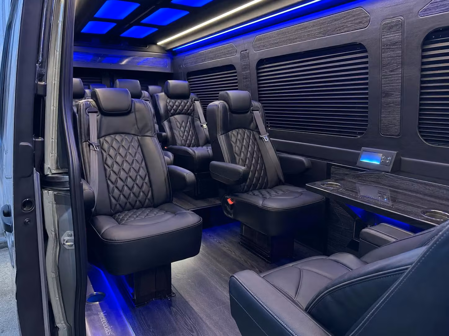 sprinter van transportation for groups and events across santa ana